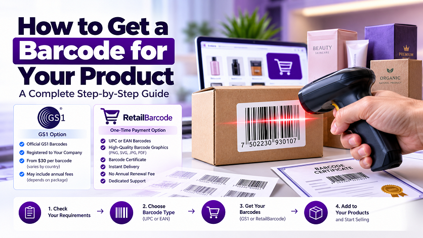 How to Get a Barcode for Your Product: A Complete Step-by-Step Guide